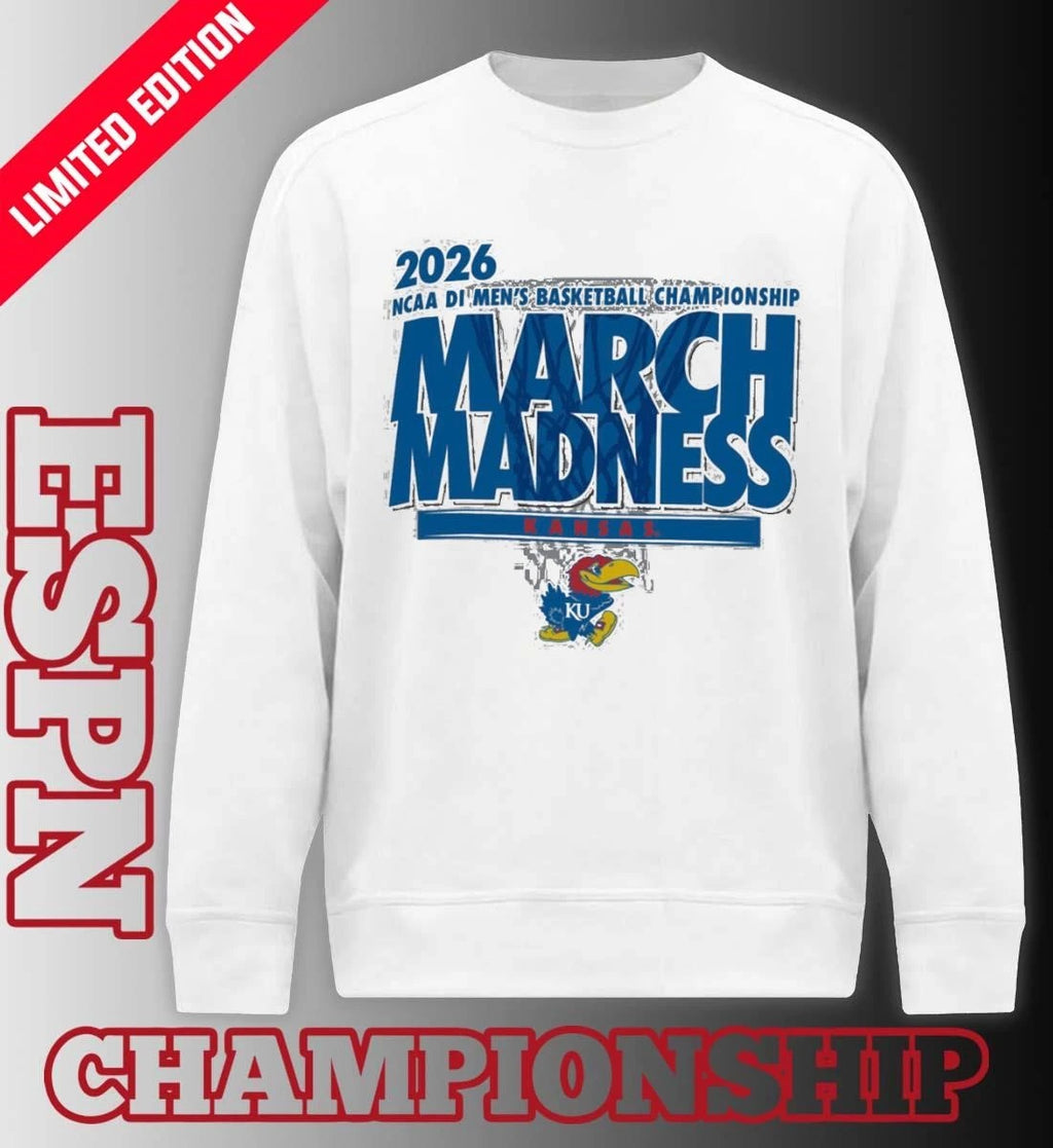Official Kansas Men’s Basketball Single Team NCAA March Madness Shirt