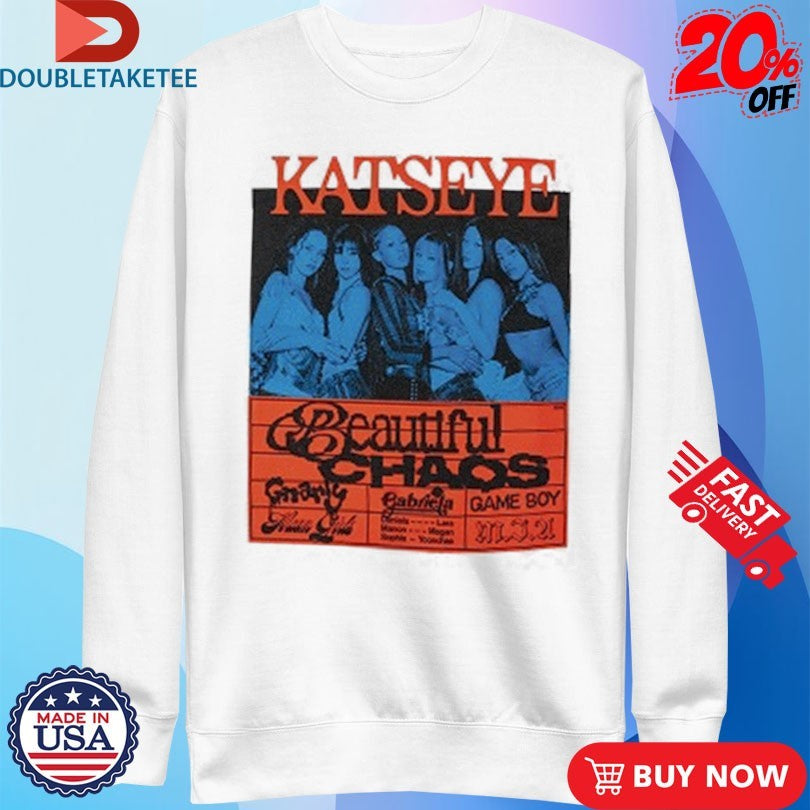 Official Katseye Beautiful Chaos Album Shirts