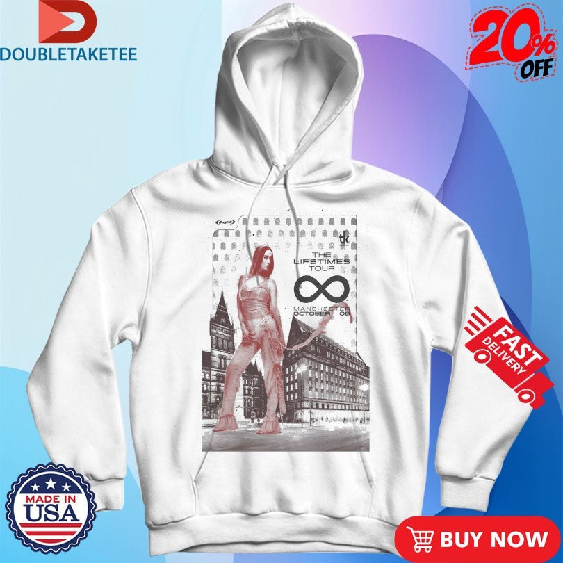 Official Katy Perry The Lifetimes Tour Oct 8 2025 Manchester UK-AO Arena Shirts