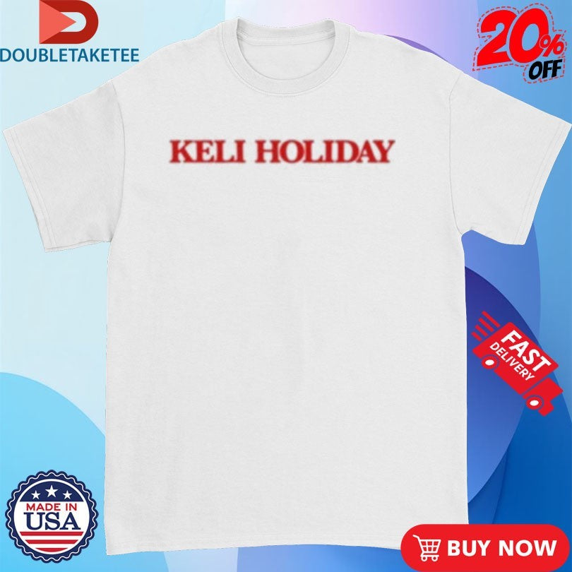 Official Keli Holiday Logo Shirts