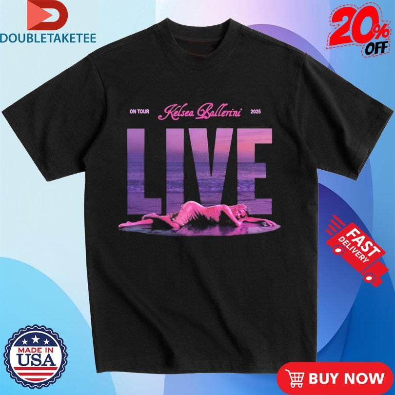 Official Kelsea Ballerini On Tour 2025 Live Shirts