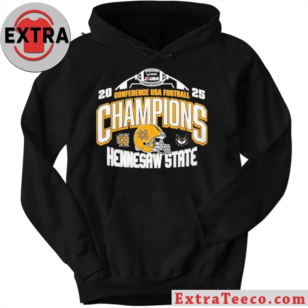 Official Kennesaw State Owls 2025 Conference USA Champions 2025 Football Shirt