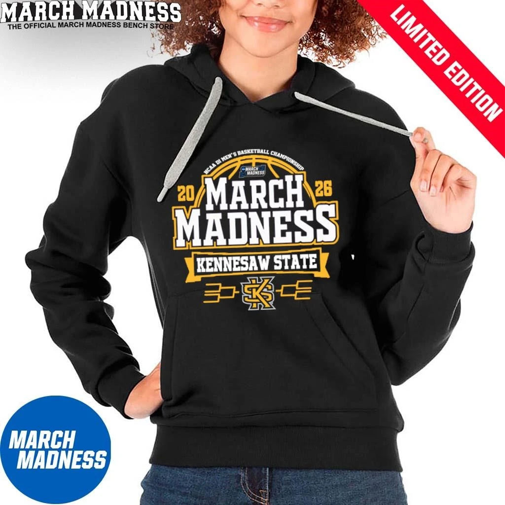 Official Kennesaw State Owls 2026 NCAA Men’s Basketball March Madness Bound Shirt