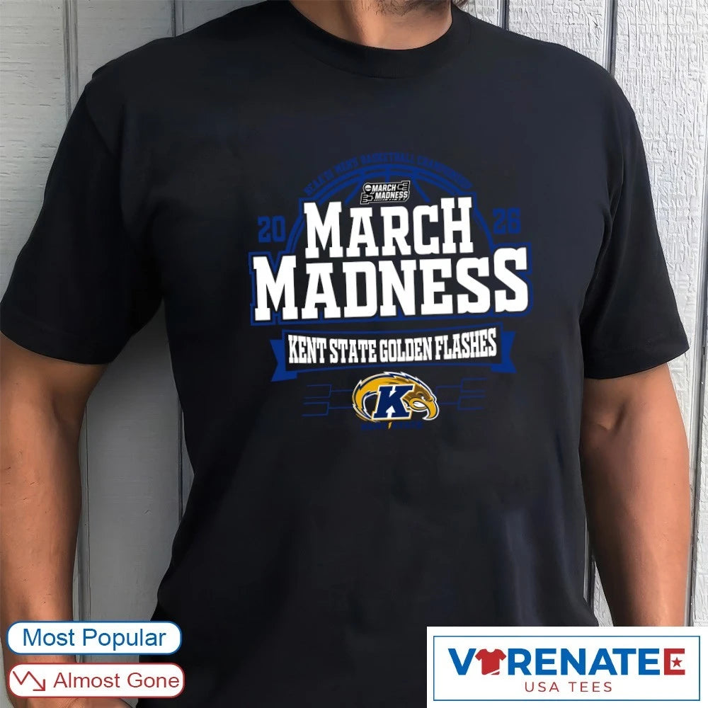 Official Kent State Golden Flashes 2026 NCAA DI Men’s Basketball Championship March Madness T-Shirt
