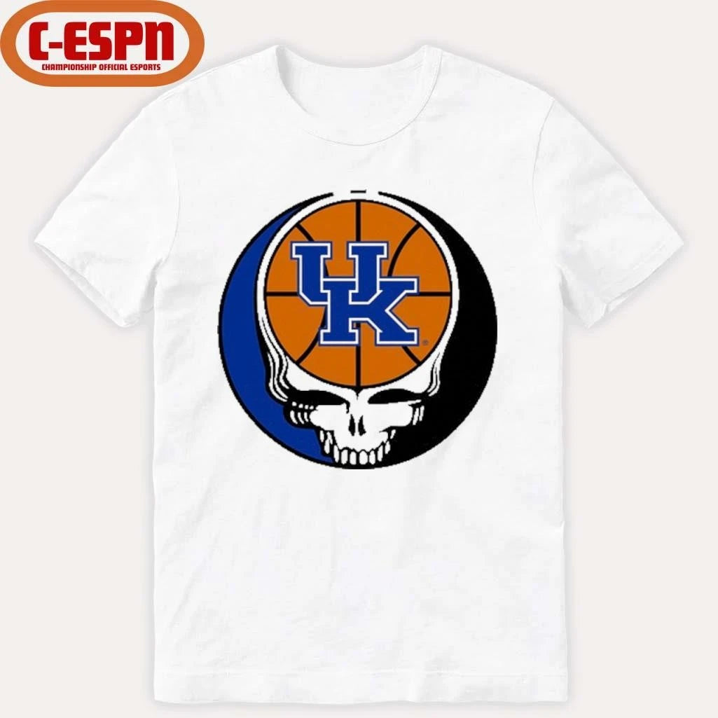 Official Kentucky Basketball X Grateful Dead Steal Your Court Shirt