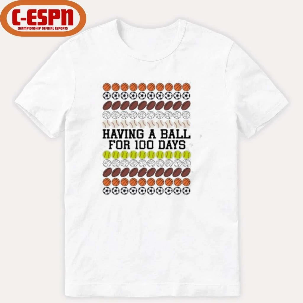 Official Kentucky Having a Ball for 100 Days Sports Shirt