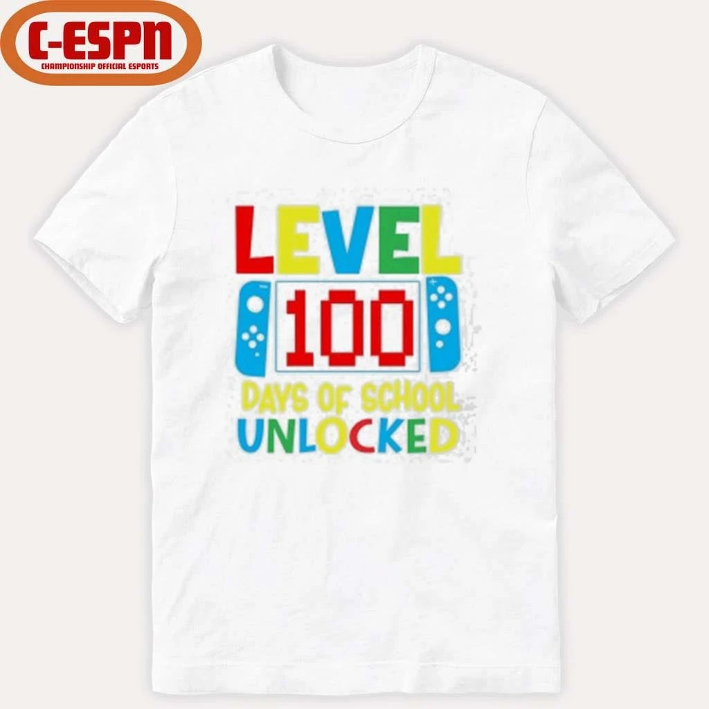 Official Kentucky Level 100 Days of School Unlocked Shirt