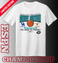 Official Kentucky Vs Texas 2026 NCAA DI Women’s Basketball Sweet Sixteen T-Shirt