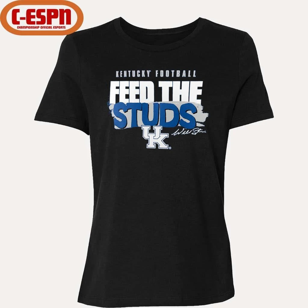 Official Kentucky Wildcats Football Feed The Studs T-Shirt