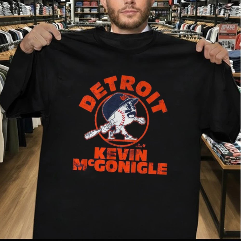 Official Kevin McGonigle Detroit Baseball Buddies Shirt
