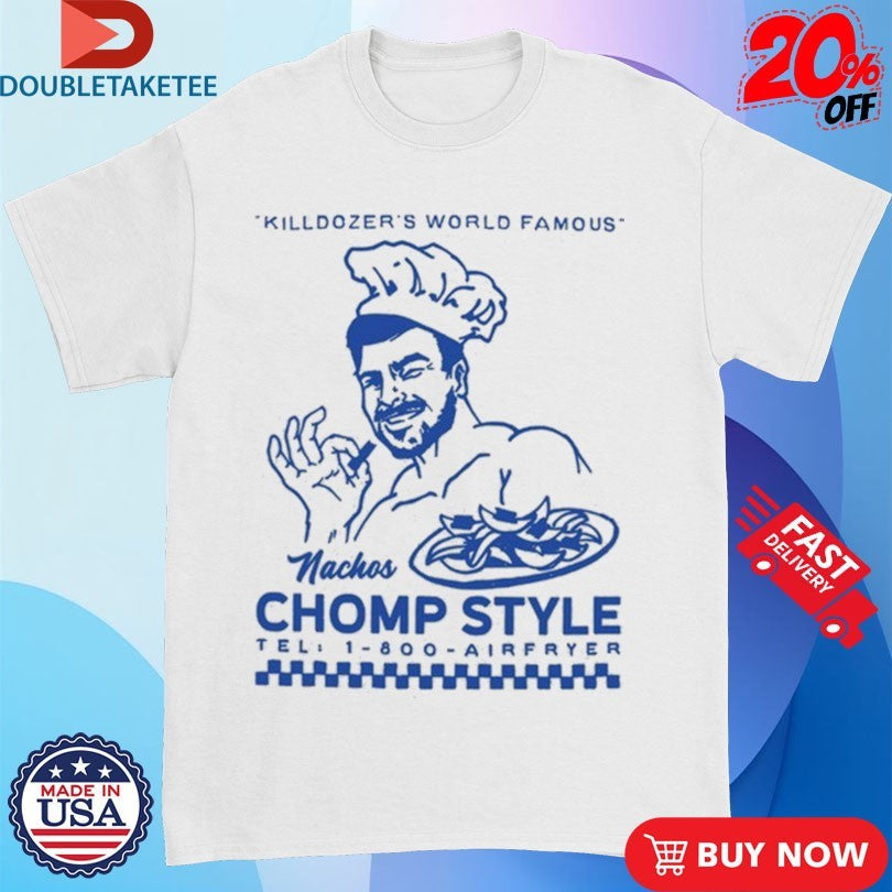 Official Killdozer World Famous Chomp Style Chef Shirts