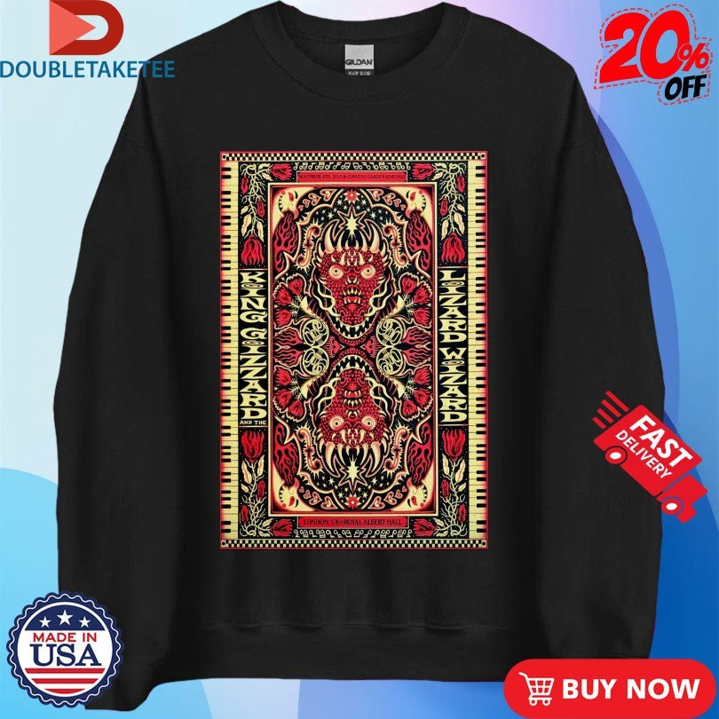 Official King Gizzard And The Lizard Wizard Tour London UK On Nov 4 2025 Shirts