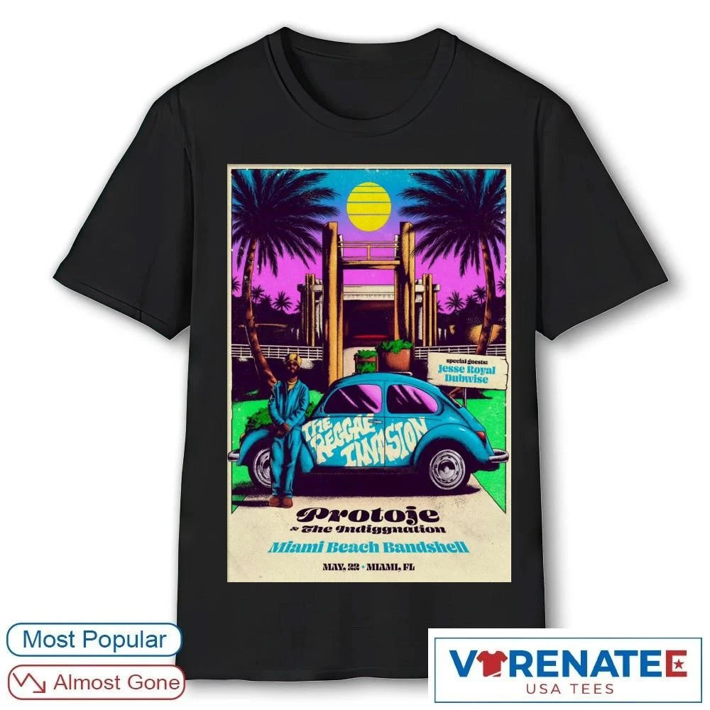Official KingDigg May 2 2026 Miami Beach Bandshell Miami Beach FL Poster T-Shirt