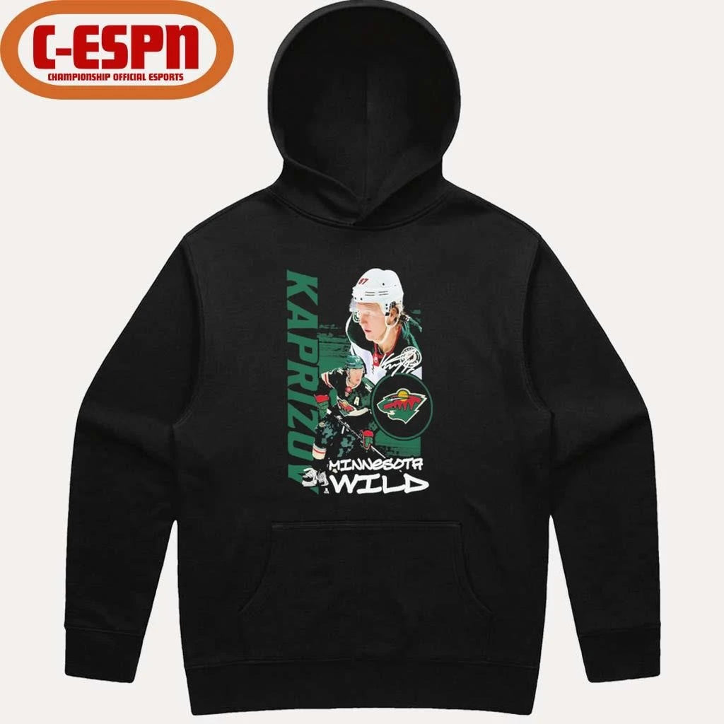 Official Kirill Kaprizov Minnesota Wild Vintage Playmaker T-Shirt