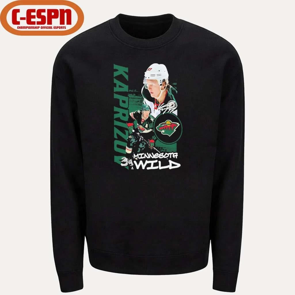 Official Kirill Kaprizov Minnesota Wild Vintage Playmaker T-Shirt