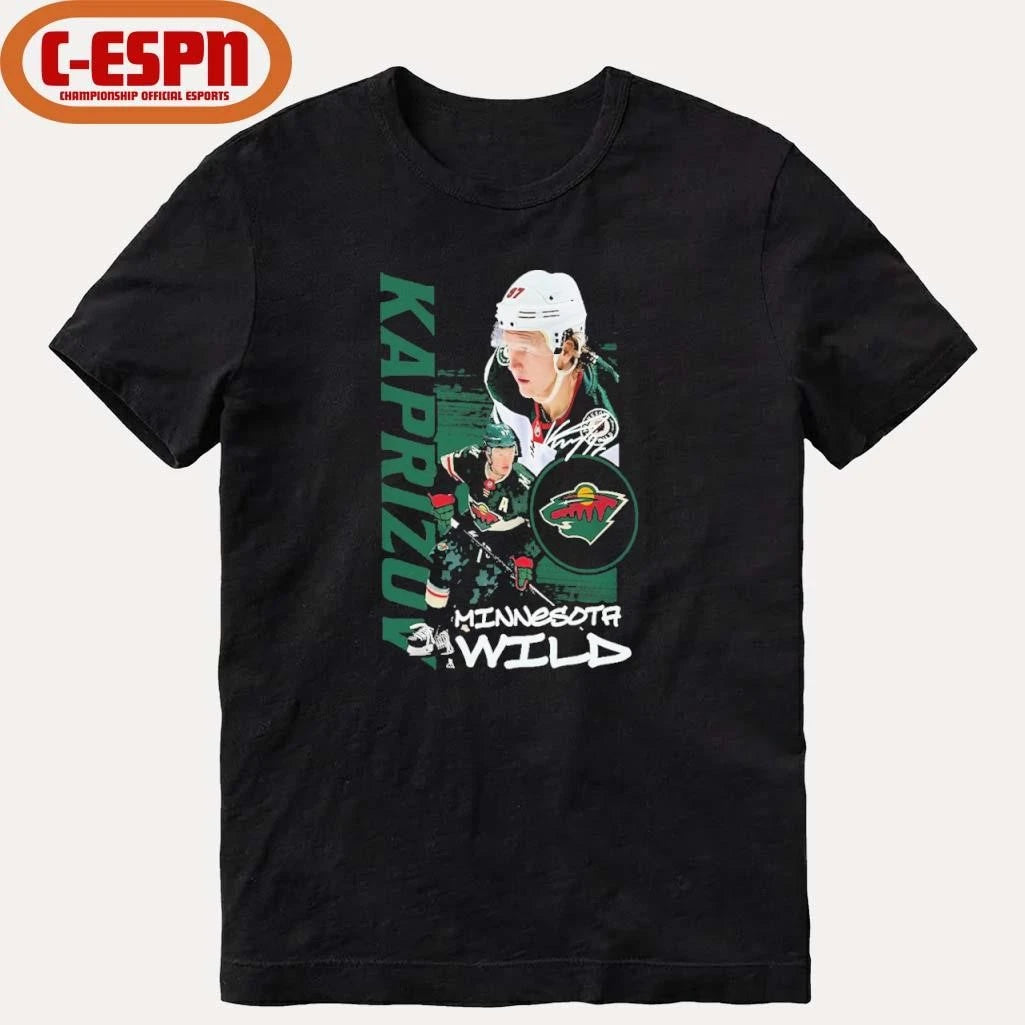 Official Kirill Kaprizov Minnesota Wild Vintage Playmaker T-Shirt