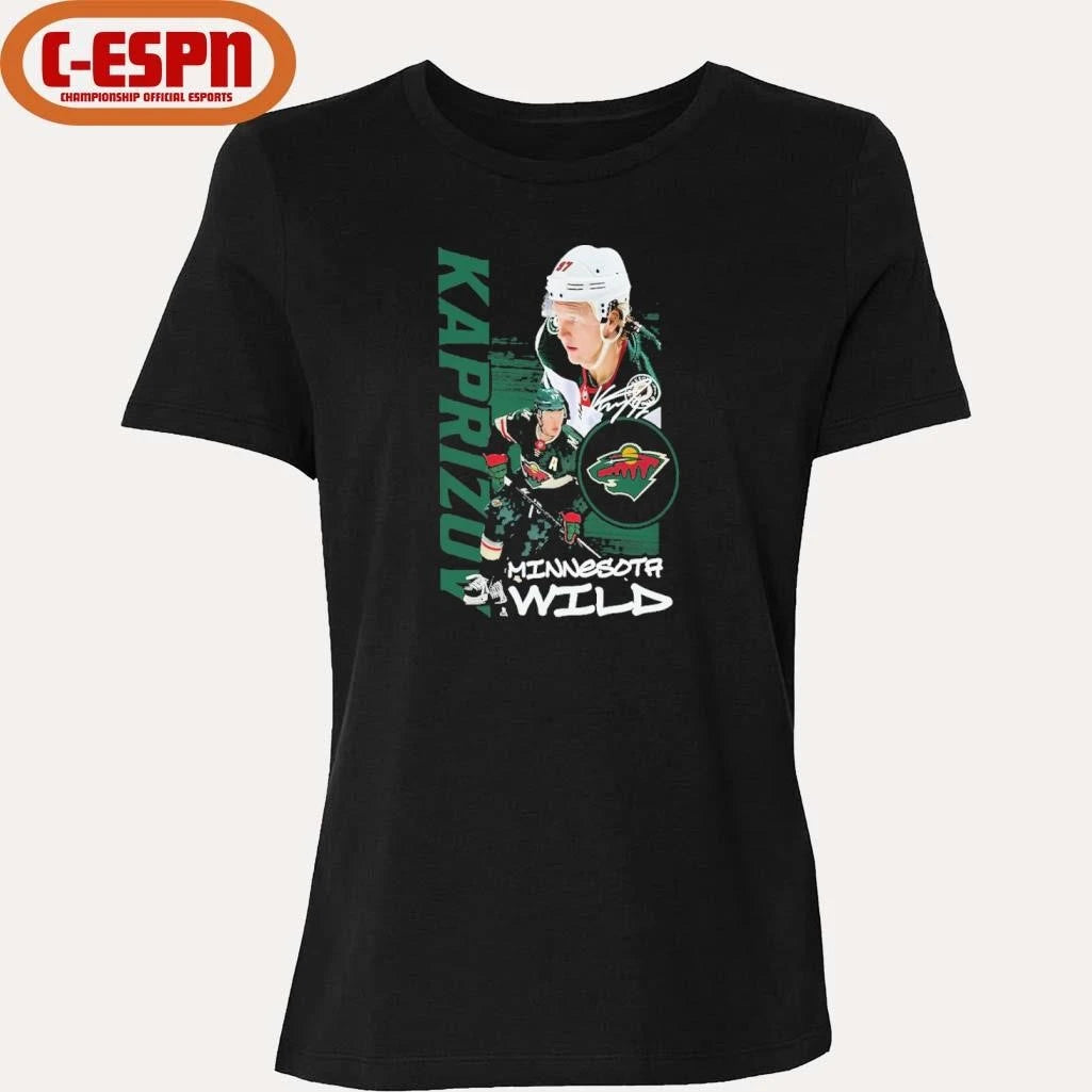 Official Kirill Kaprizov Minnesota Wild Vintage Playmaker T-Shirt