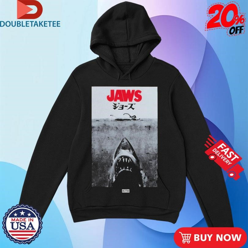 Official Kith For Jaws Japanese Swiming Photo Shirts