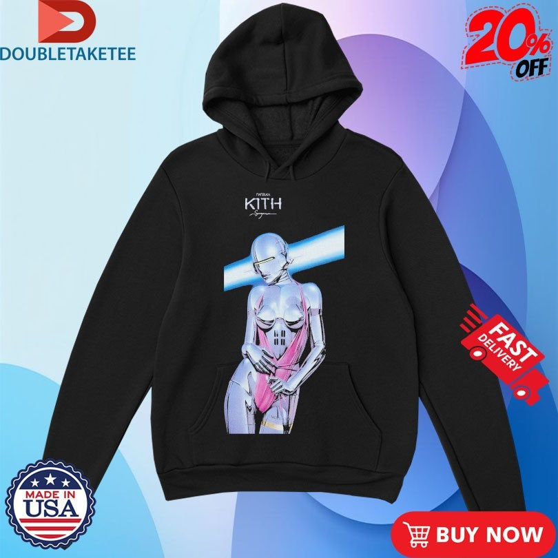 Official Kith For Nanzuka Gallery Sorayama Sexy Robot Shirts
