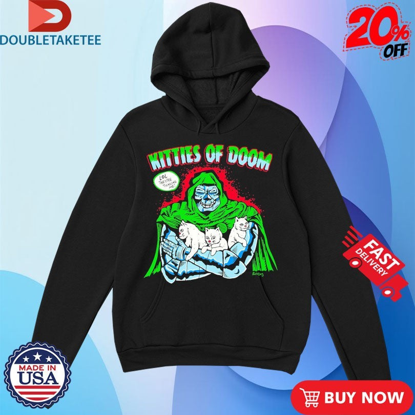 Official Kitties Of Mr Doom Lol They’re Tickling Me Cats Shirts