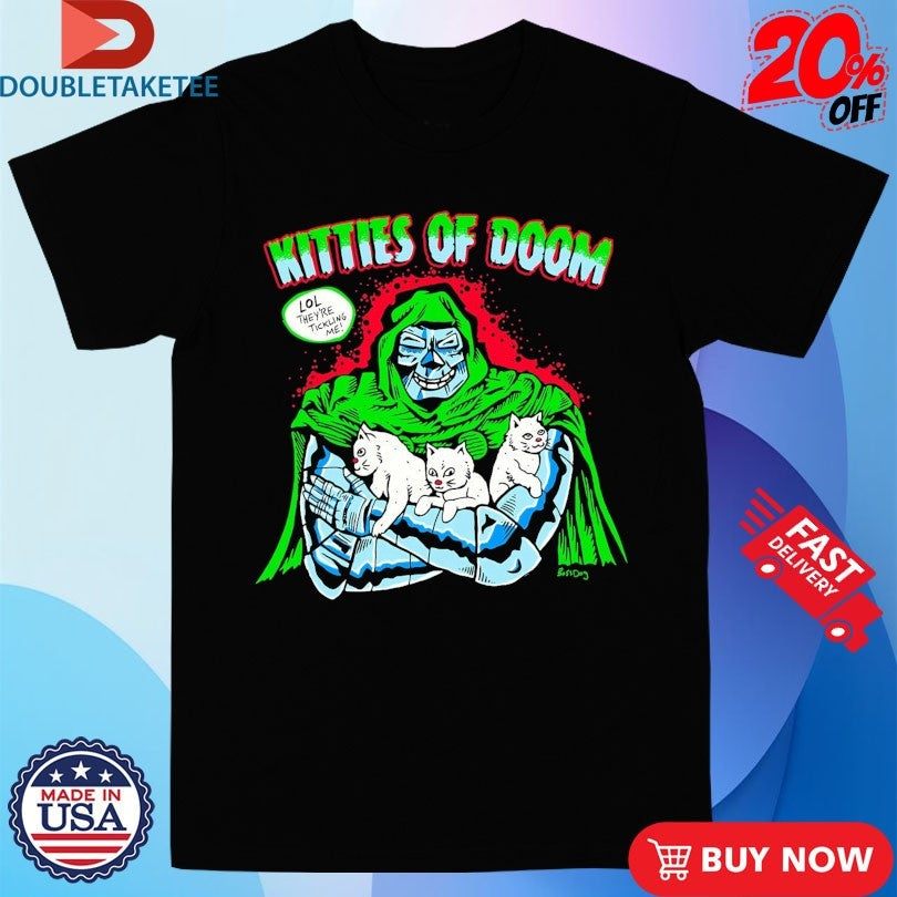 Official Kitties Of Mr Doom Lol They’re Tickling Me Cats Shirts