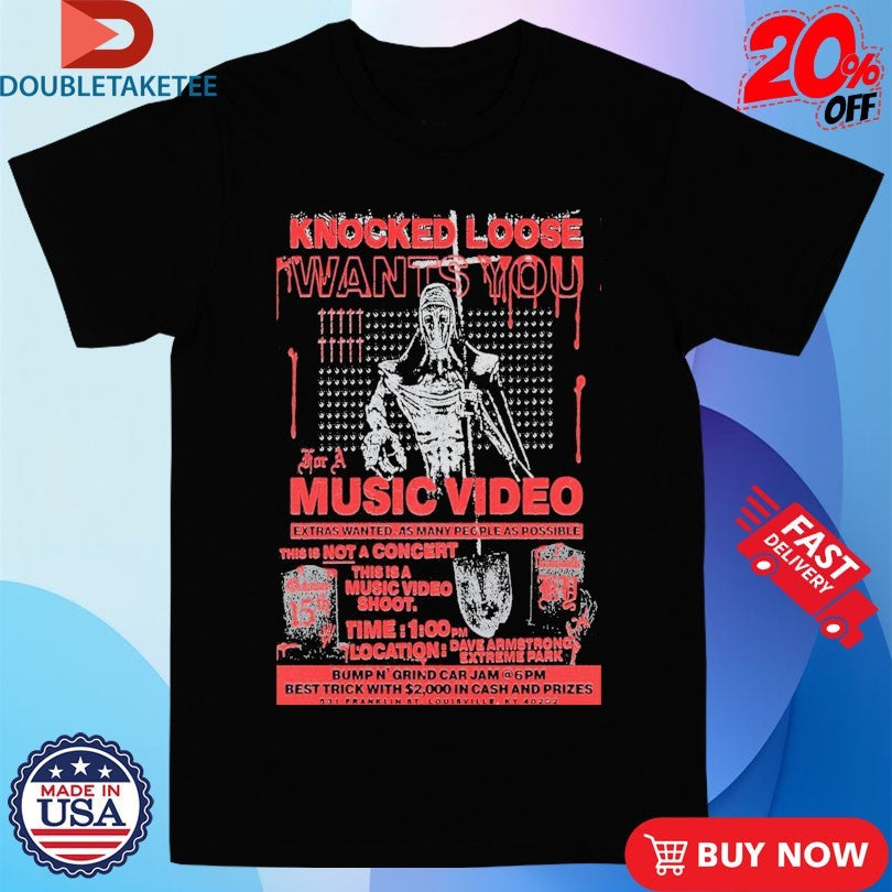 Official Knocked Loose Louisville, KY October 15 2025 Shirts