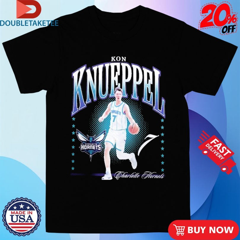 Official Kon Knueppel Charlotte Hornets Hype Shirts