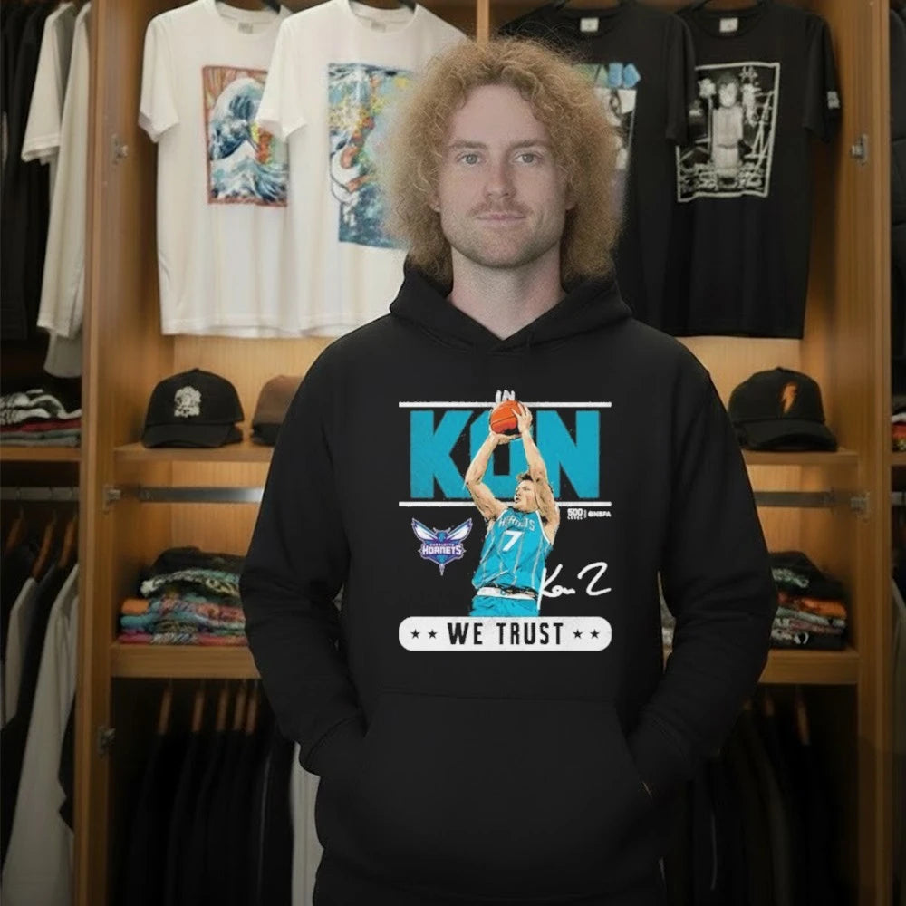 Official Kon Knueppel Charlotte Hornets Trust Shirt