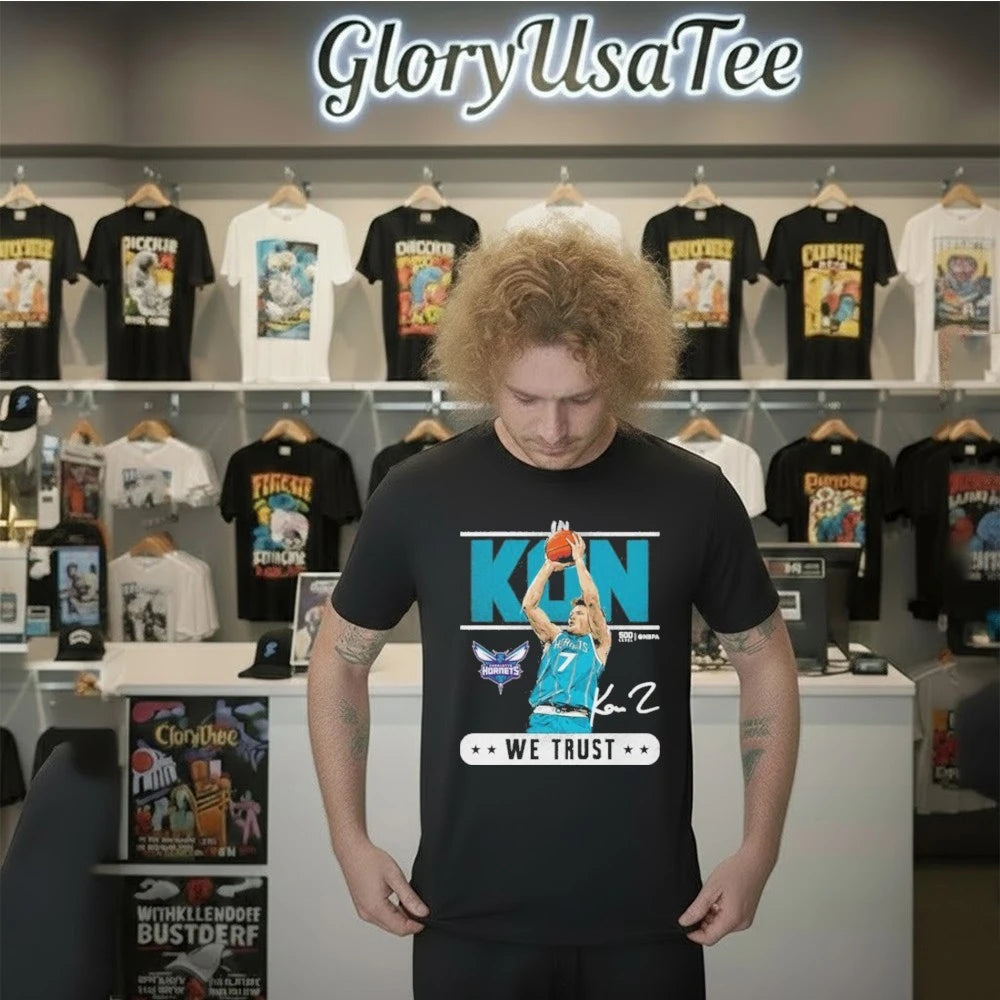 Official Kon Knueppel Charlotte Hornets Trust Shirt