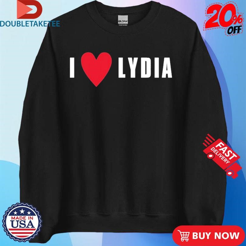 Official Kori King Wearing I Love Lydia Shirts