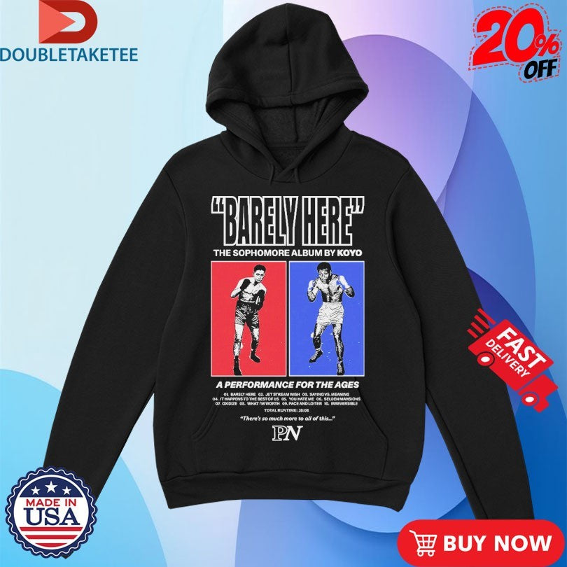 Official Koyo Barely Here The Sophomore Album A Performance For The Ages Boxer Shirts