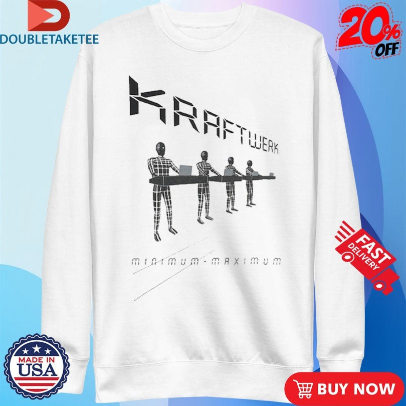 Official Kraftwerk Minimum Maximum Shirts
