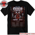 Official Kreator UK And EU 2026 Tour Poster Shirt