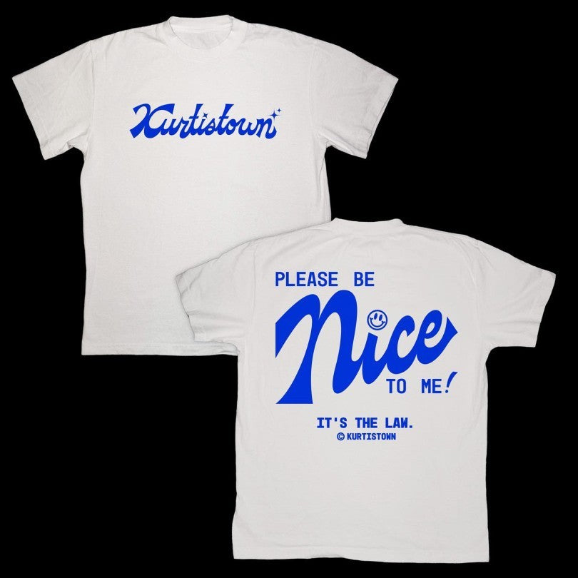 Official Kurtis Conner Kurtistown Please Be Nice To Me Ice It’s The Law Smiley Shirts