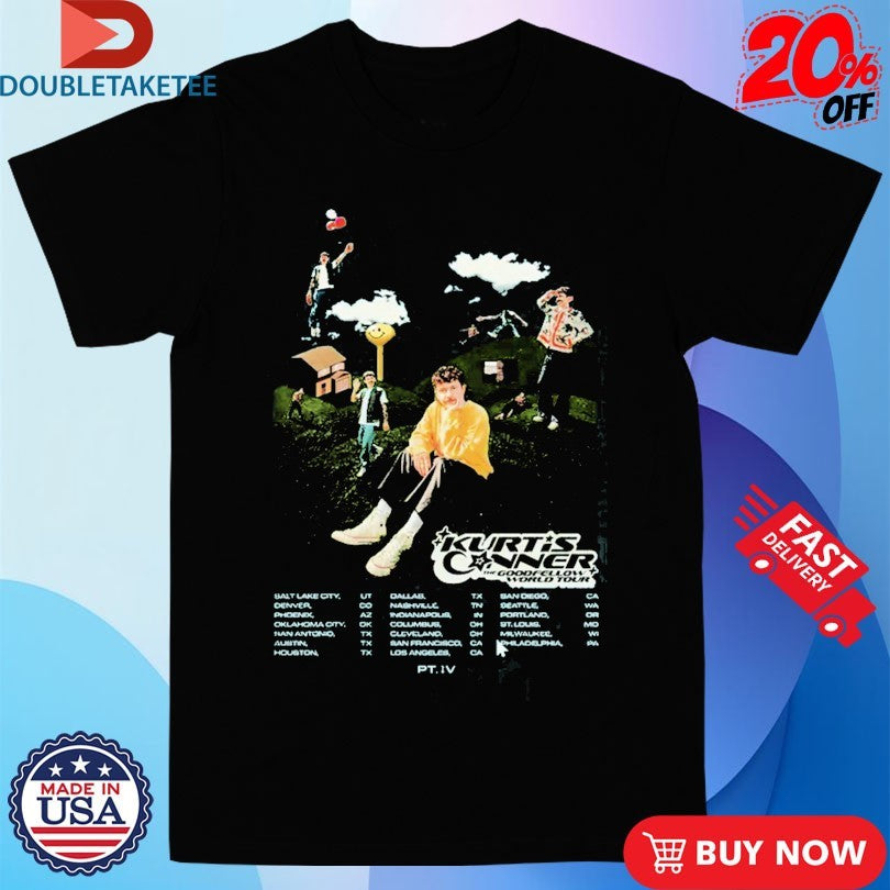 Official Kurtis Conner The Goodfellow World Tour 2025 Fall Tour PT IV Shirts