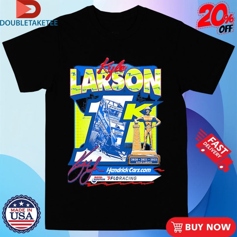 Official Kyle Larson 40th Annual Chili Bowl Nationals Tulsa Oklahoma 2026 Shirts