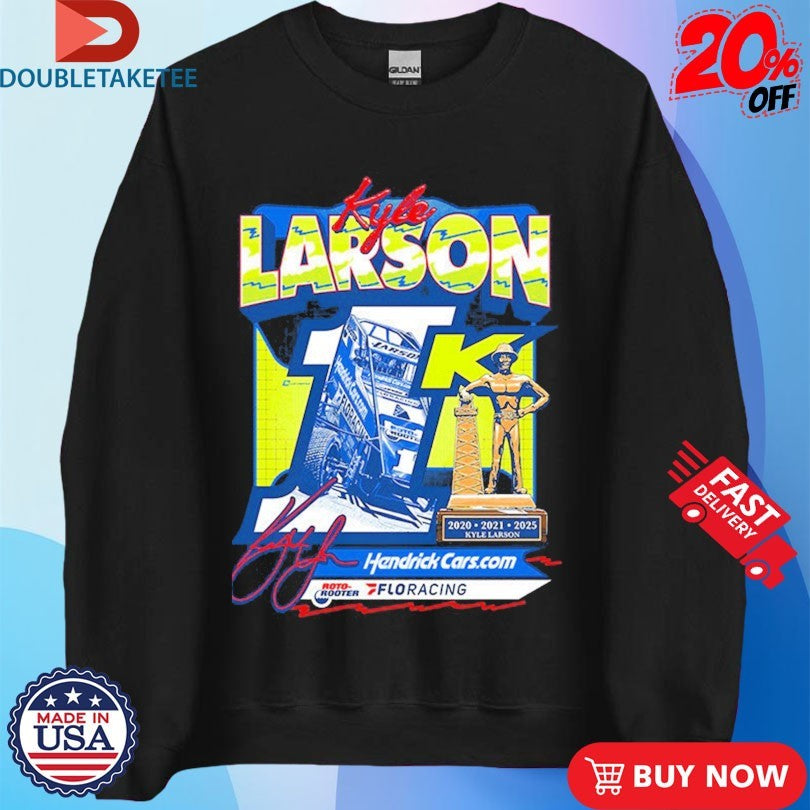Official Kyle Larson 40th Annual Chili Bowl Nationals Tulsa Oklahoma 2026 Shirts