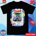 Official Kyle Larson There Is No Place Like Kansas Closest Finish In Nascar History Grove California Shirts