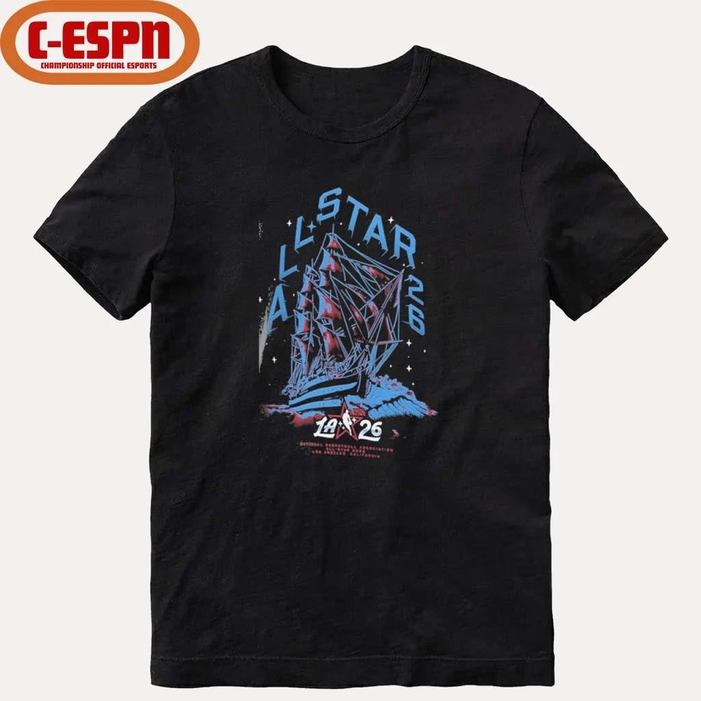 Official LA 2026 NBA All-Star Game Tide T-Shirt
