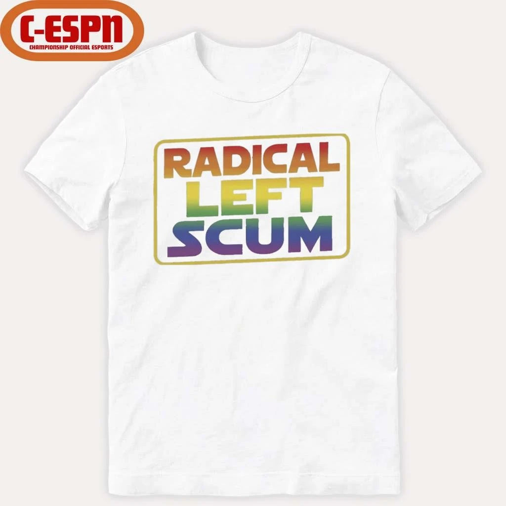 Official LGBT Radical left scum T-Shirt