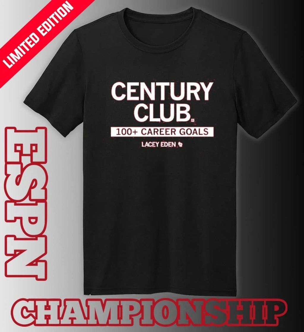 Official Lacey Eden Century Club 100 Career Goals Shirt