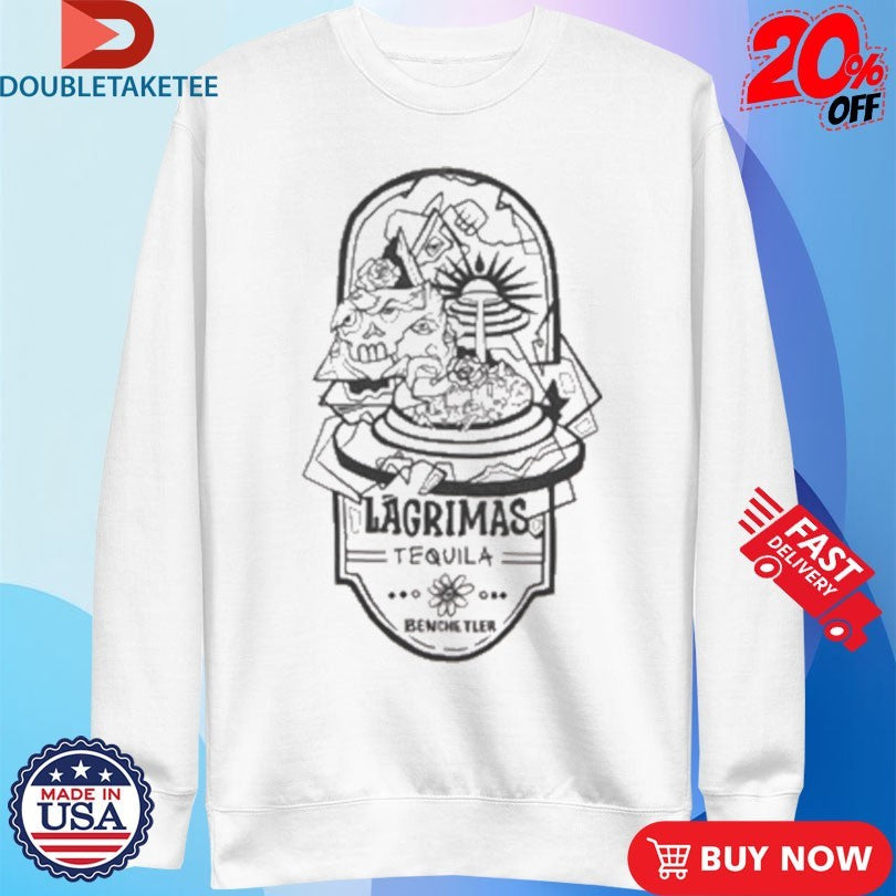 Official Lagrimas x Benchetler B&amp;W Label Shirts