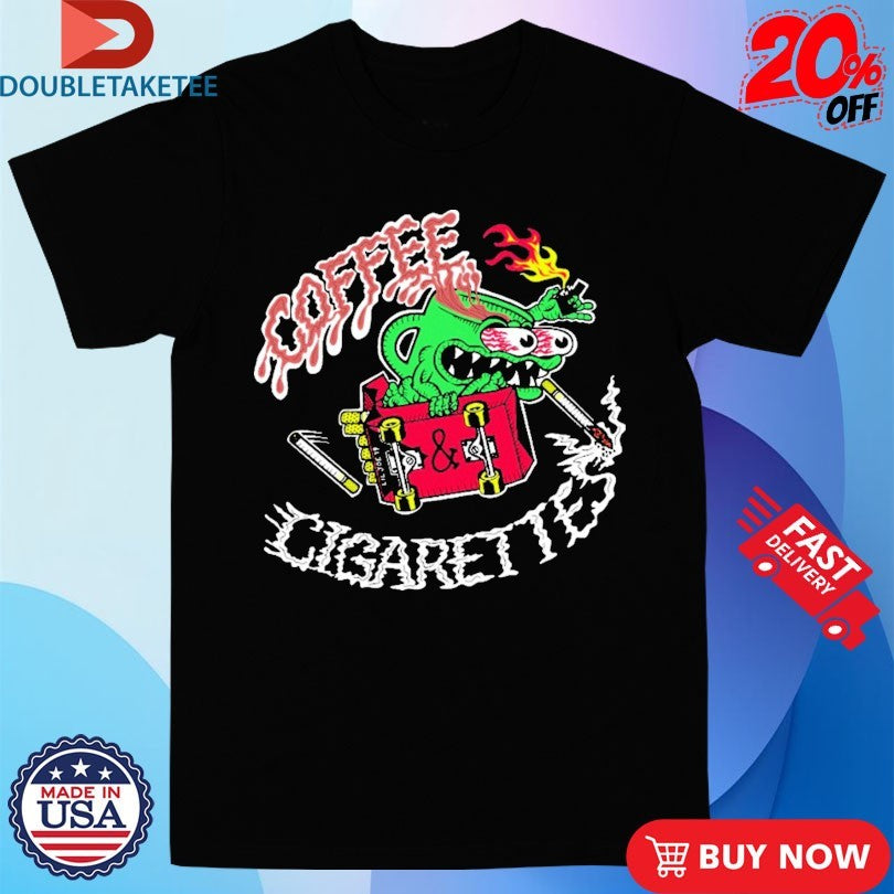 Official Lagwagon Coffee &amp; Cigarettes Fire Shirts