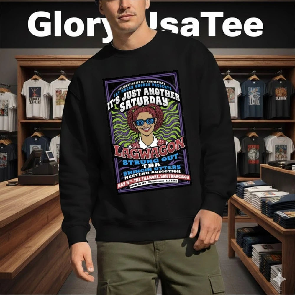 Official Lagwagon May 16 2026 The Fillmore, San Francisco Poster Shirt
