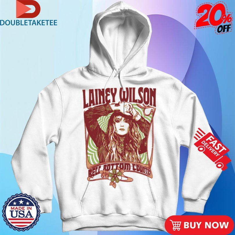 Official Lainey Wilson Bell Bottom Country Peach Shirts