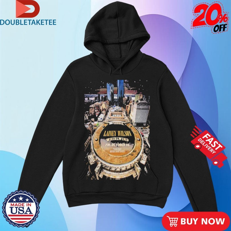 Official Lainey Wilson Whirlwind Oct 10 2025 Madison Square Garden T-Shirt