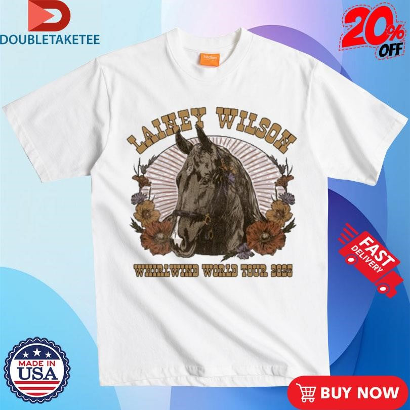 Official Lainey Wilson Whirlwind World Tour 2025 Shirts