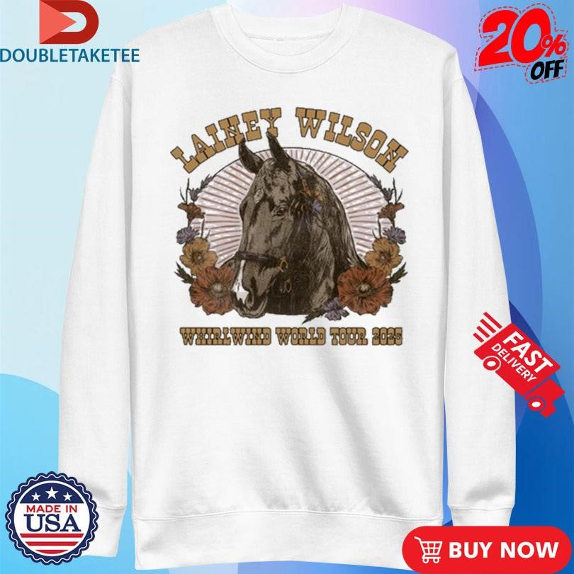 Official Lainey Wilson Whirlwind World Tour 2025 Shirts