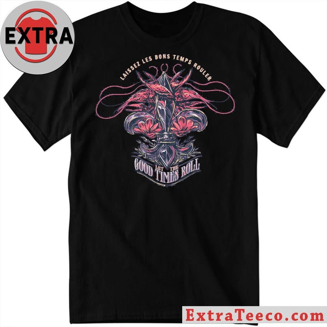 Official Laissez les bons temps rouler Mardi Gras Good Times Roll Shirt