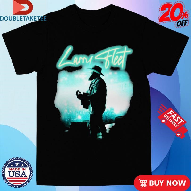 Official Larry Fleet Hard Work Holy Water North American Tour 2025 Shirts